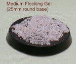 Flocking gel 4oz - medium, for rough ground/grass