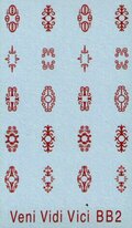 Dacians. 10 different designs. Fits Foundry oval shields.