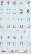 Picts. 16 different designs. Fits Foundry rectangular shields