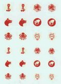 Cobra, Spider & web, Wolf, Clawed hand, Octopus, Gorgon