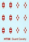 Imperial Roman Guard cavalry (12). 2 different designs