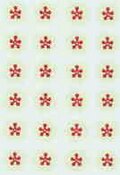 Infantry - Round shield. Flower design