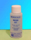 Micro Set. Setting solution for transfers. Improves transfer adhesion. 1 fl oz.