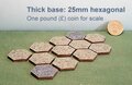 25mm hex (12 in pack)