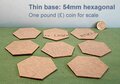 54mm hex (8 in pack)