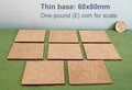 60x60mm (8 in pack)