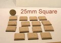 25x25mm (15 in pack) WAB size