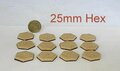 25mm hex (12 in pack)