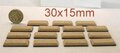 30x15mm (15 in pack)