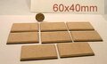60x40mm (8 in pack)