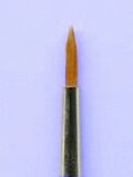 Paint brush gold size 00