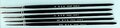 Set of 5 sable brushes (000 to 2)